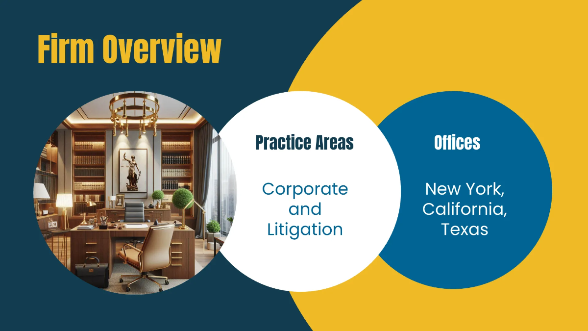 Free Law Firm Client Pitch Presentation Template to Edit Online