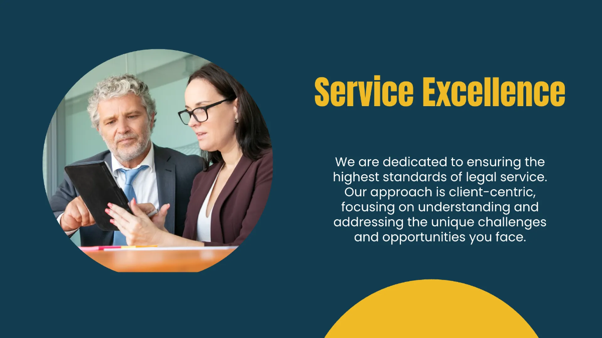 Free Law Firm Client Pitch Presentation Template to Edit Online