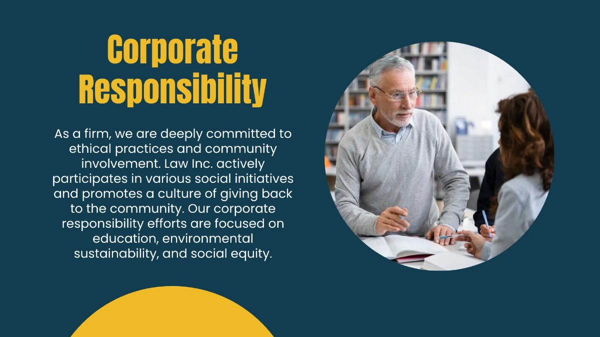 Free Law Firm Client Pitch Presentation Template to Edit Online