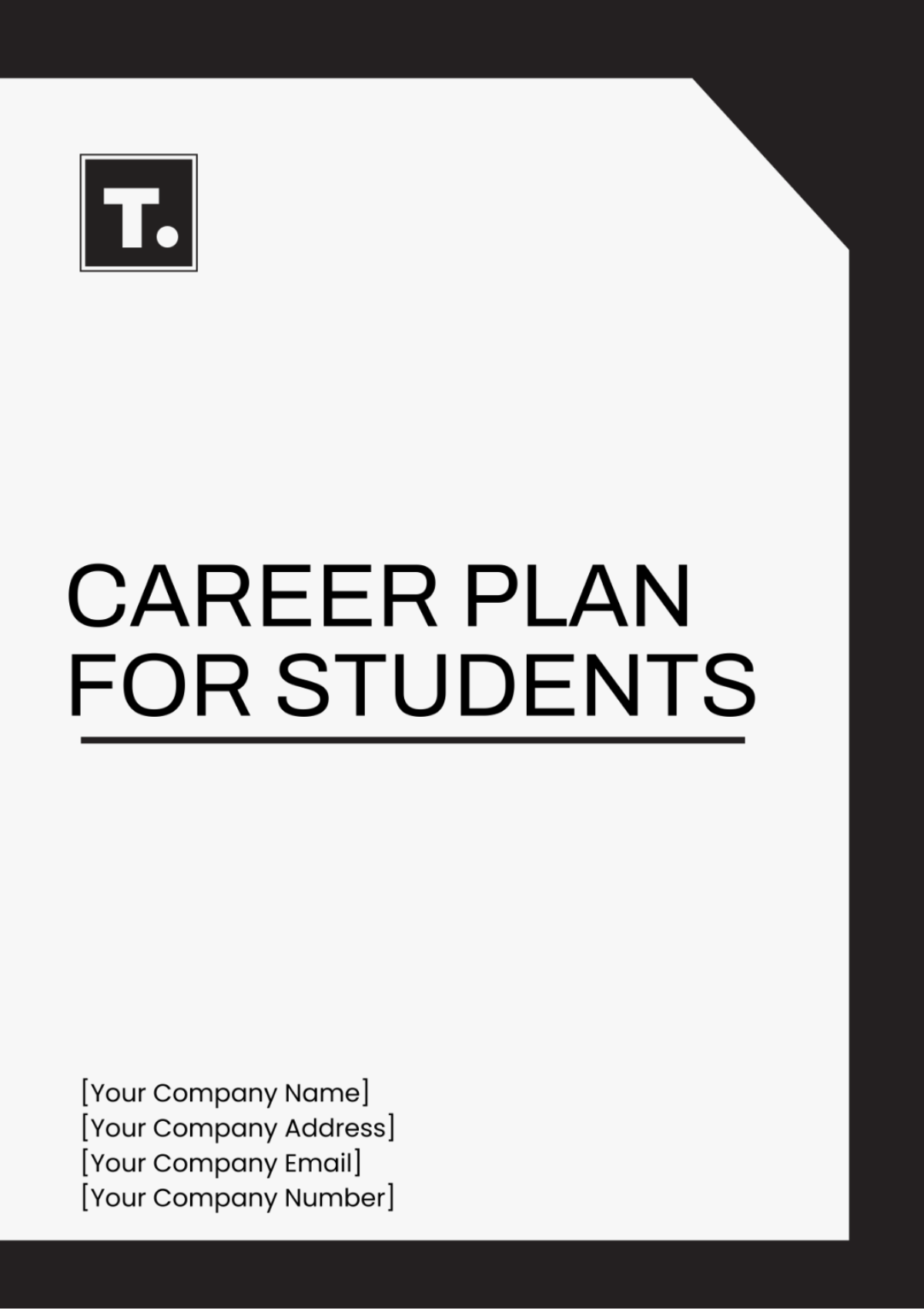 Career Plan For Students Template - Edit Online & Download