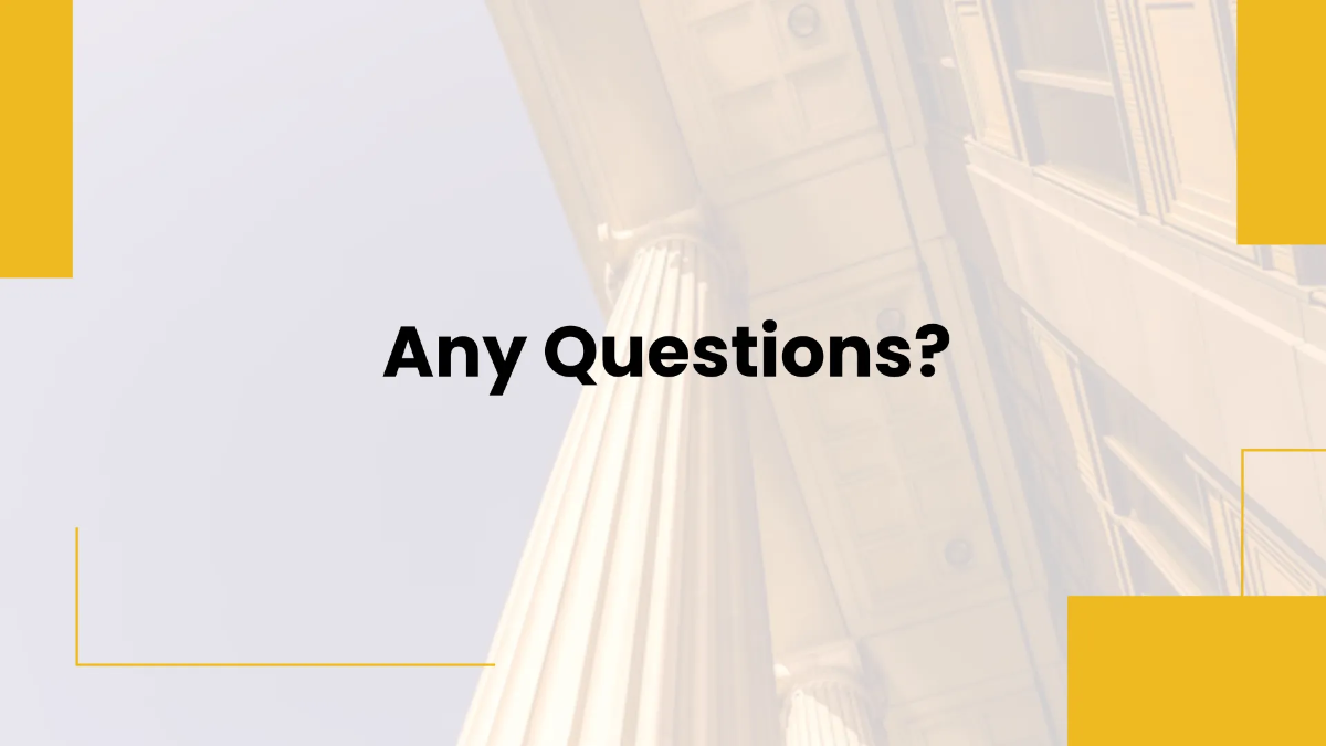 Free Law Firm Compliance Presentation Template to Edit Online