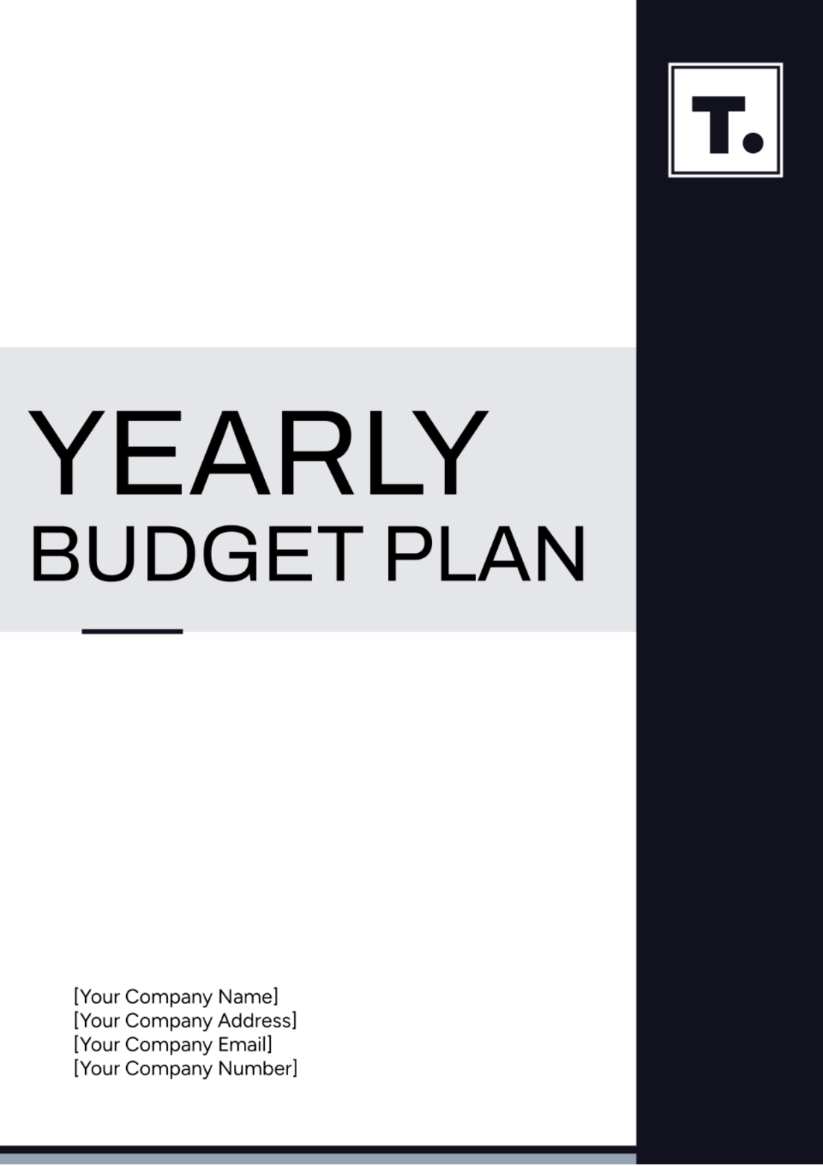 Free Yearly Budget Plan Template - Edit Online & Download | Template.net