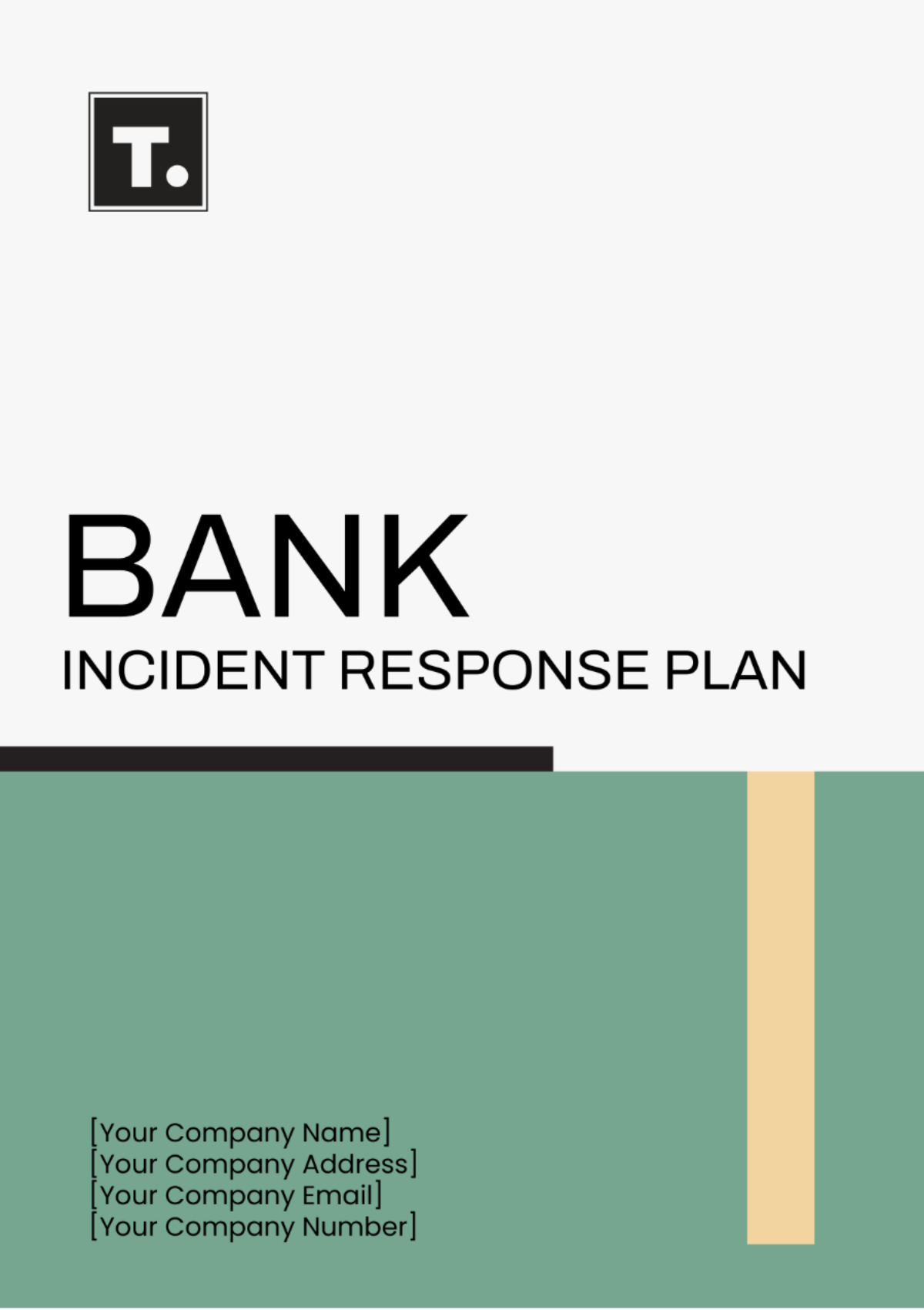 Bank Incident Response Plan Template - Edit Online & Download