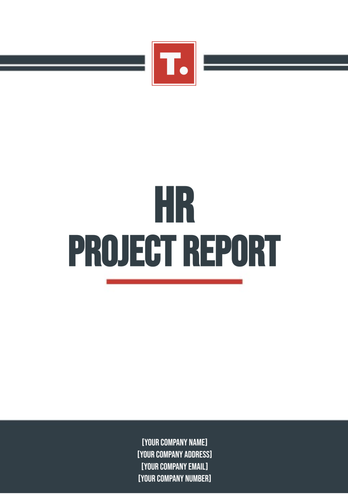 HR Project Report Template - Edit Online & Download