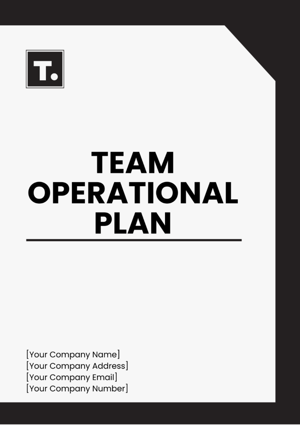 Team Operational Plan Template - Edit Online & Download