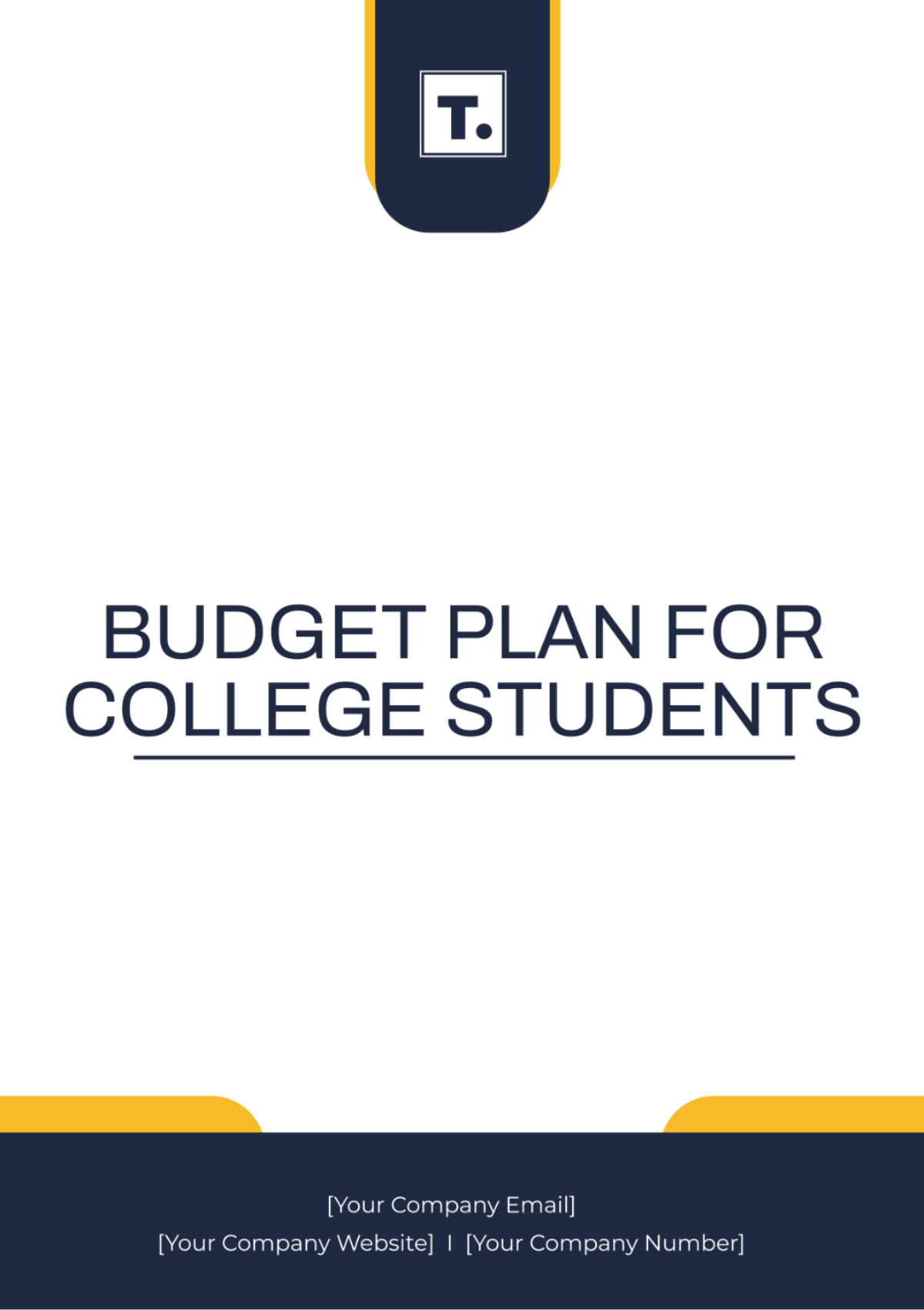 Budget Plan For College Students Template - Edit Online & Download