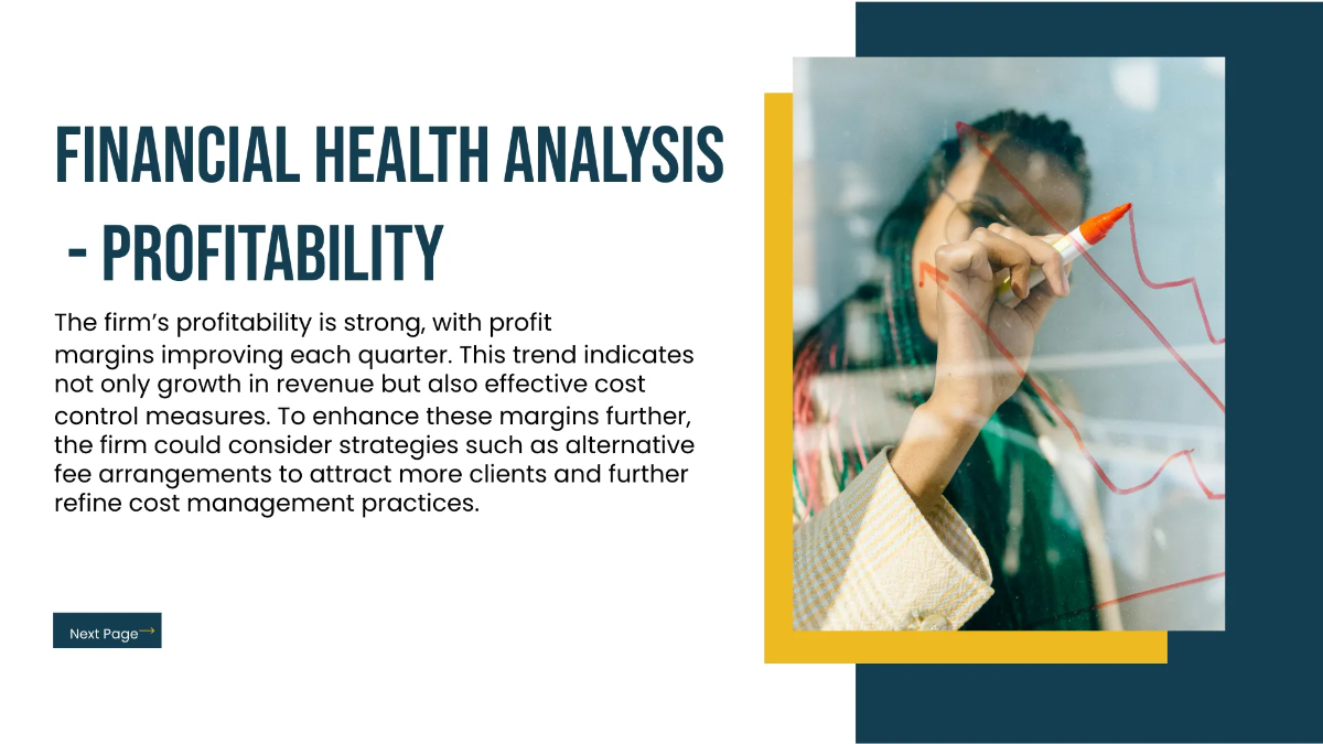 Free Law Firm Finance Presentation Template to Edit Online