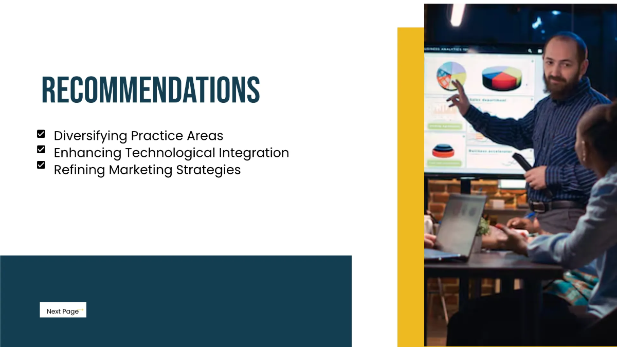 Free Law Firm Finance Presentation Template to Edit Online