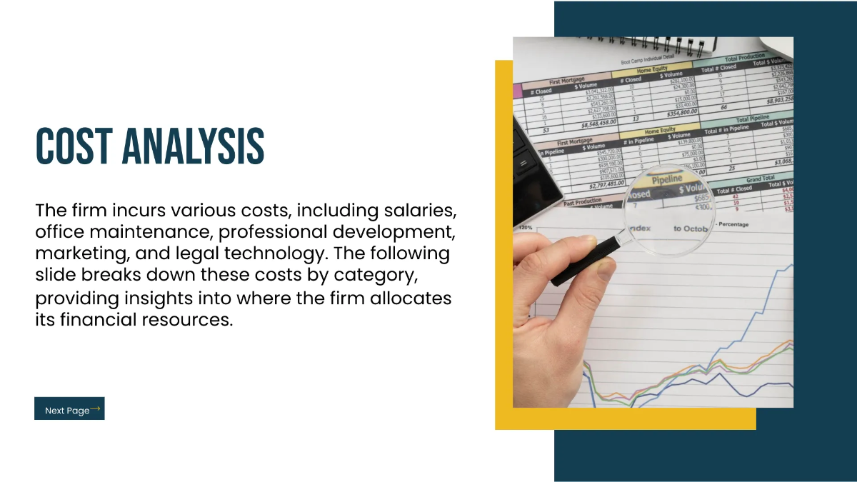 Free Law Firm Finance Presentation Template to Edit Online