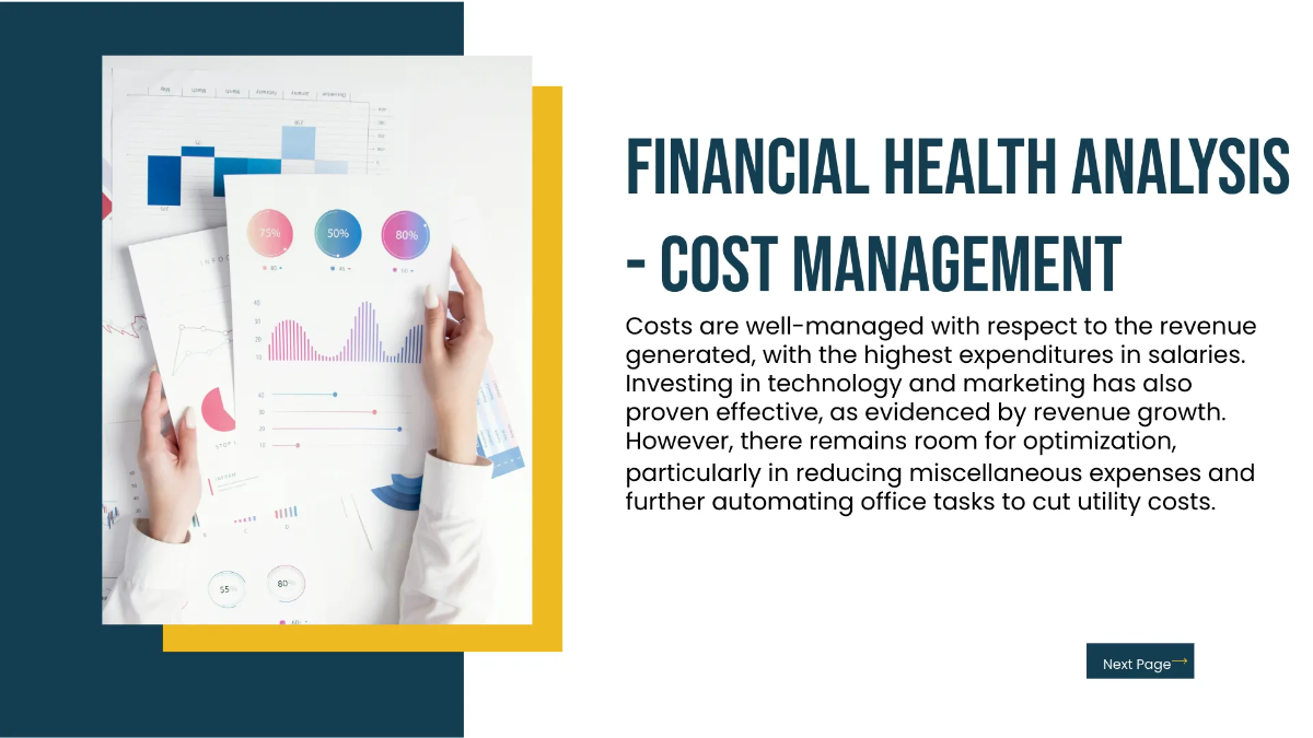 Free Law Firm Finance Presentation Template to Edit Online