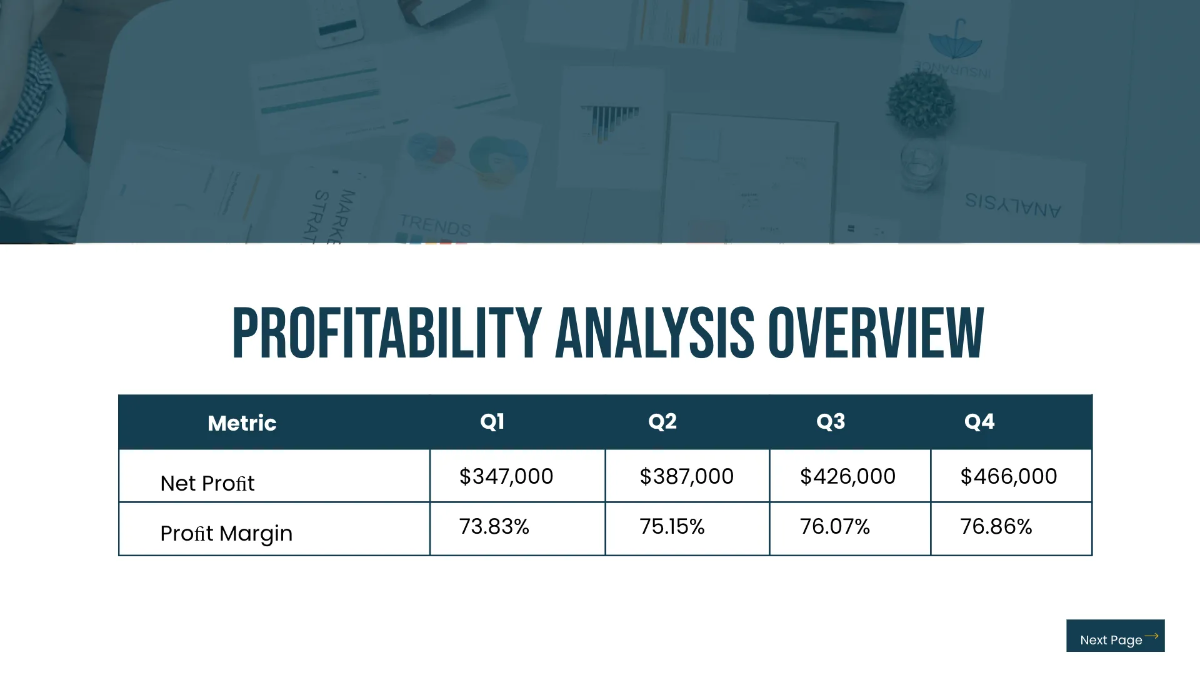 Free Law Firm Finance Presentation Template to Edit Online