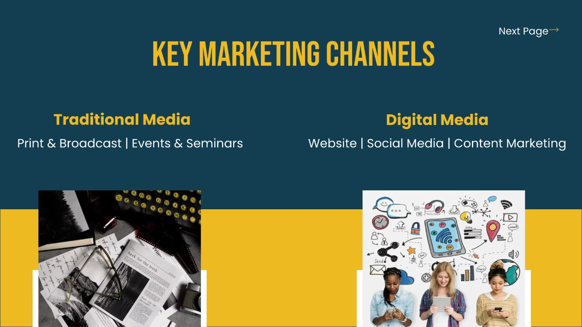 Free Law Firm Marketing Presentation Template to Edit Online