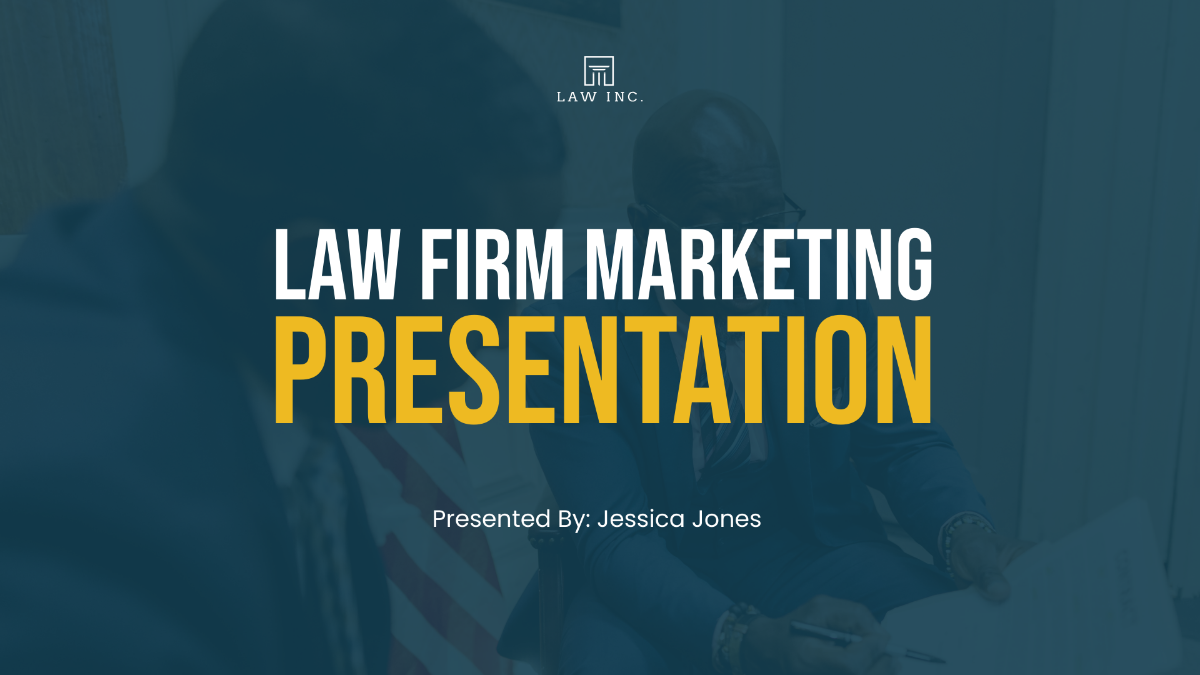 Law Firm Marketing Presentation