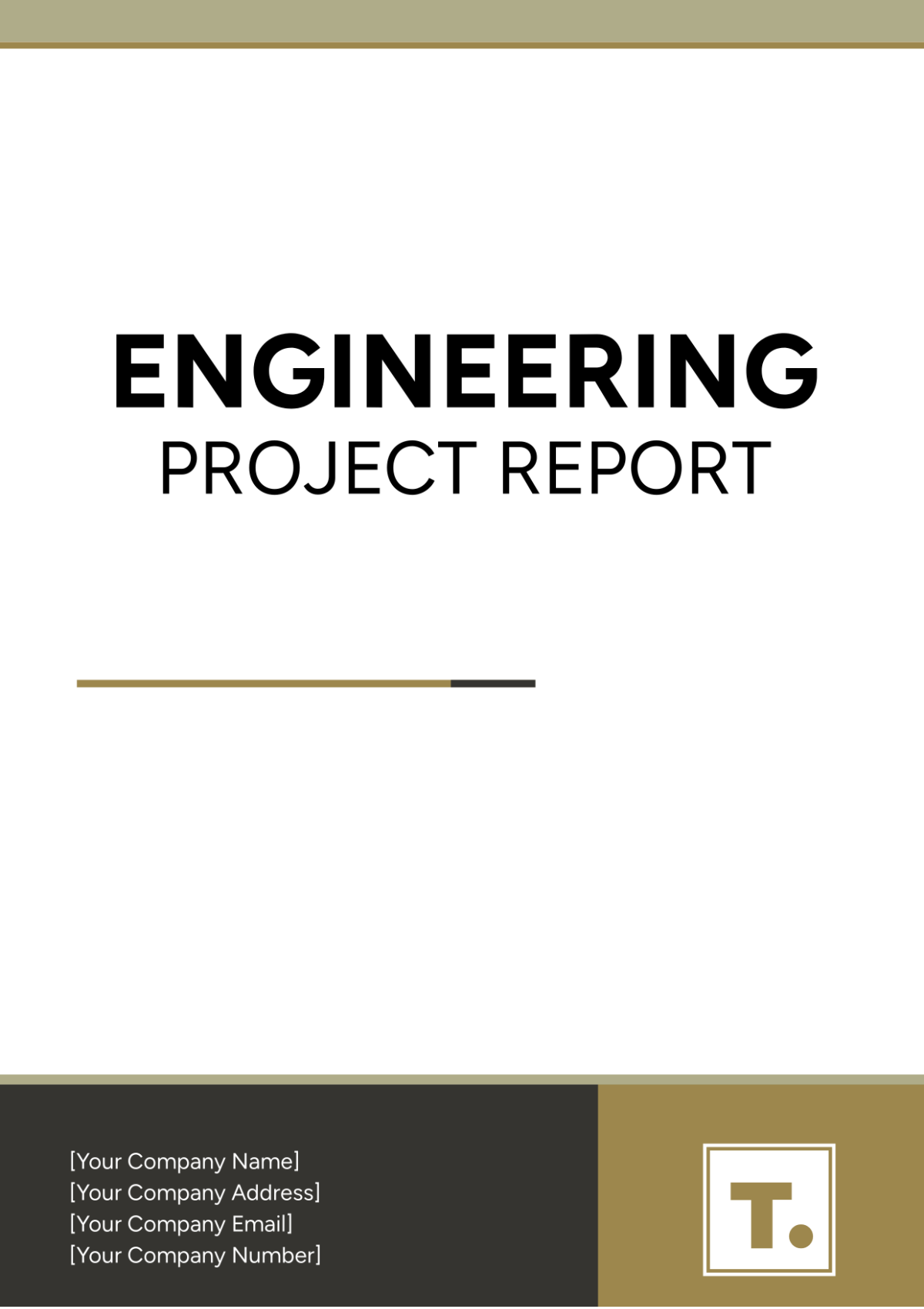 Engineering Project Report Template - Edit Online & Download