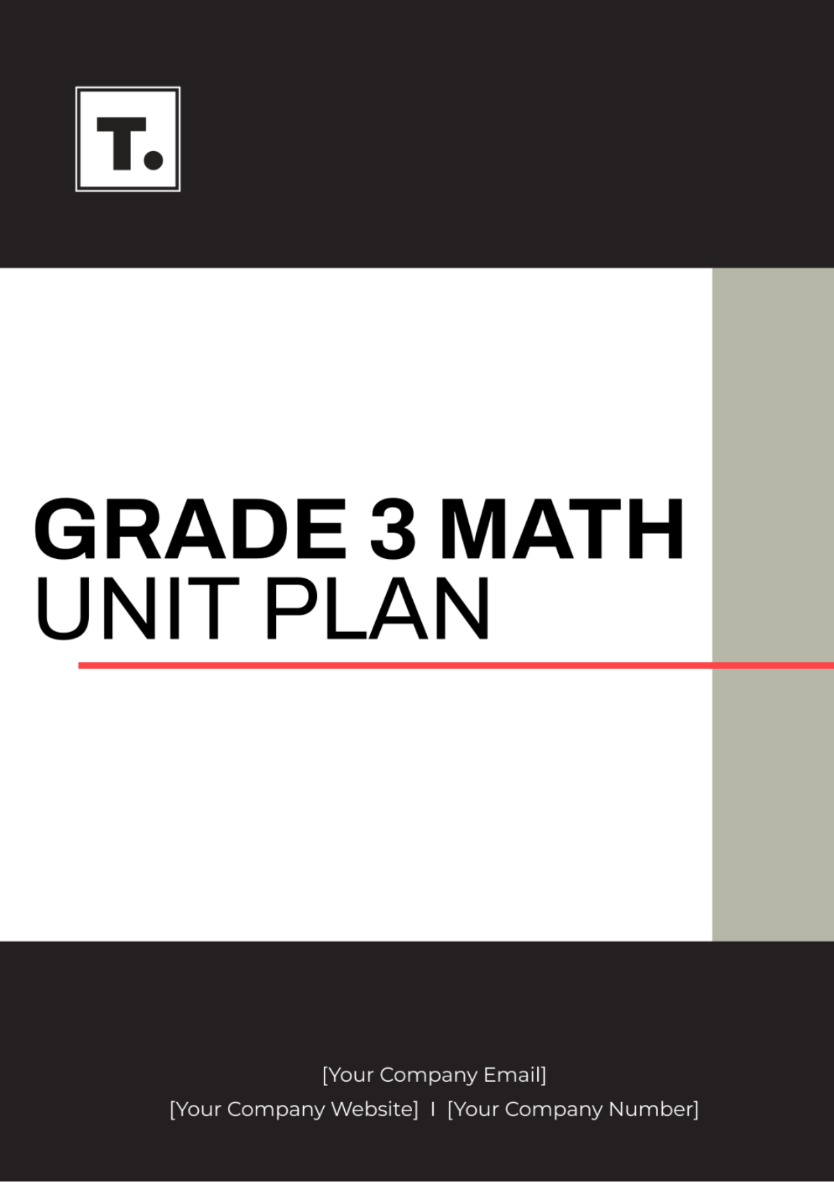 Grade 3 Math Unit Plan Template - Edit Online & Download