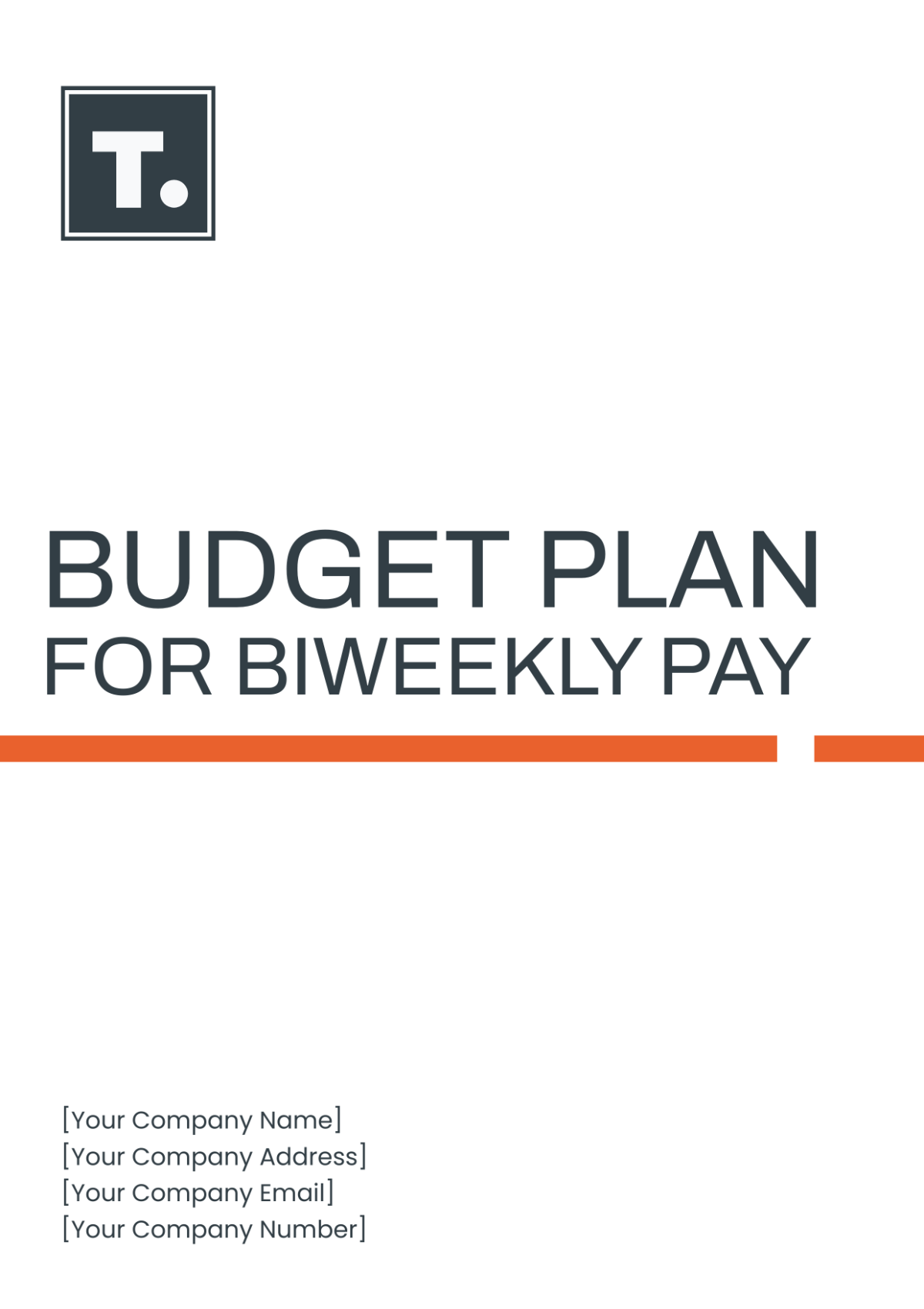 Budget Plan For Biweekly Pay Template - Edit Online & Download