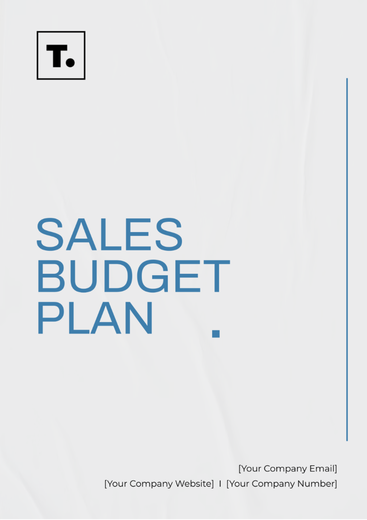 Sales Budget Plan Template - Edit Online & Download