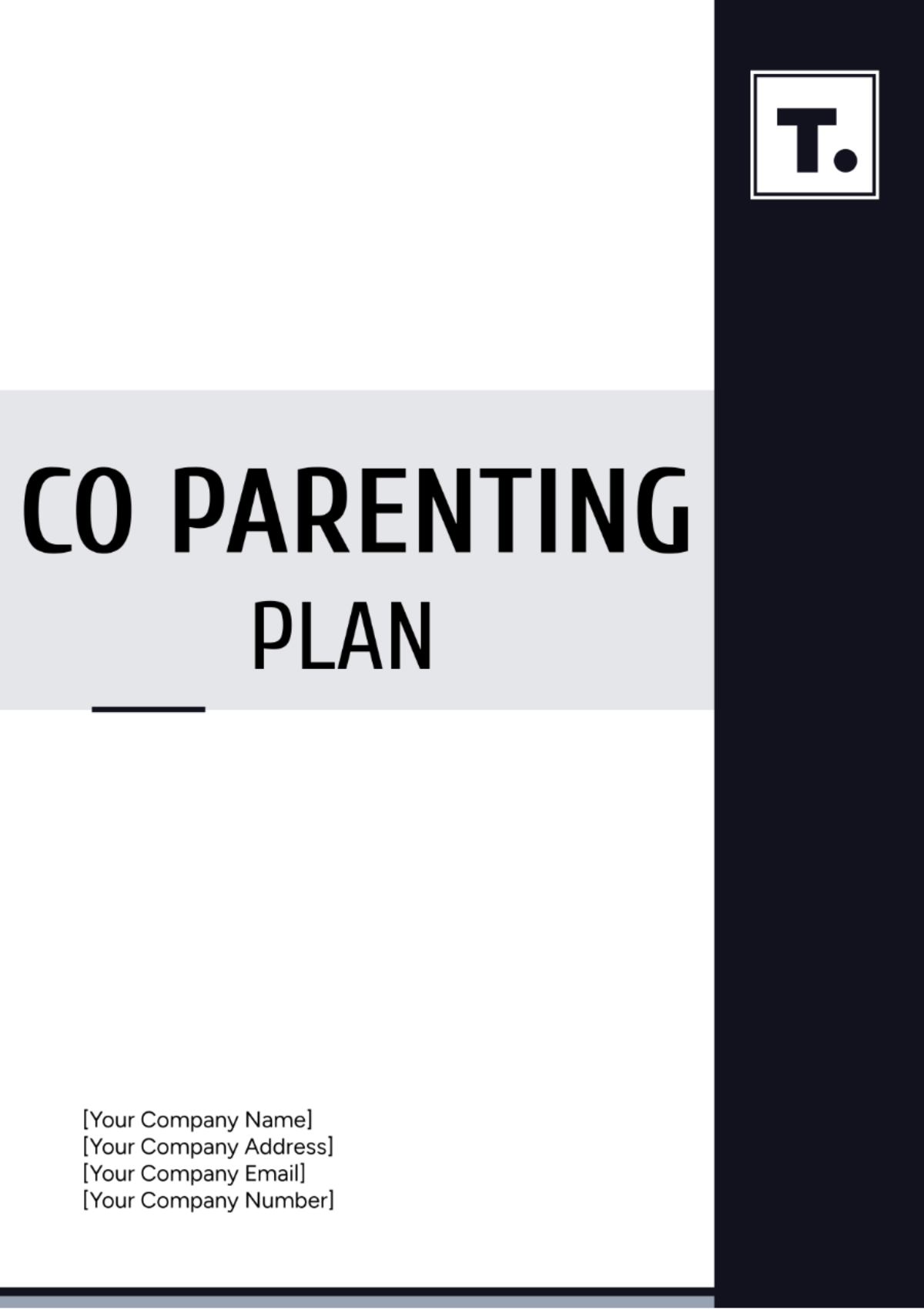 Co Parenting Plan Template - Edit Online & Download