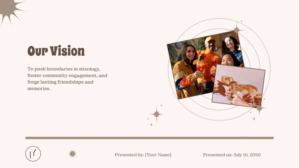 Free Aesthetic Bar Presentation Template to Edit Online