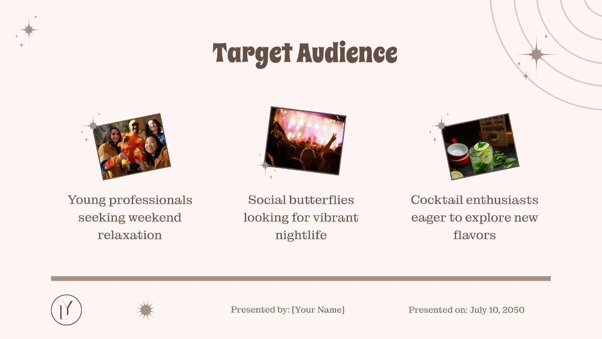 Free Aesthetic Bar Presentation Template to Edit Online