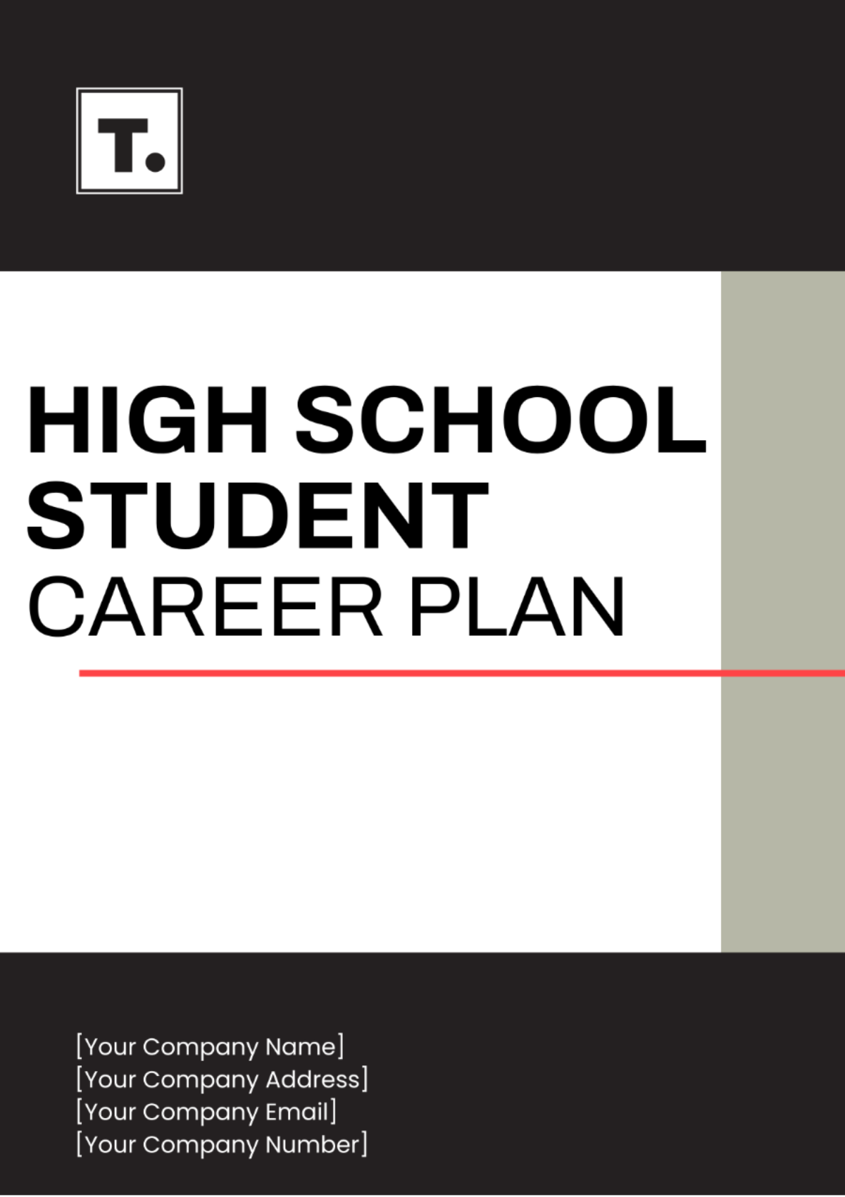 High School Student Career Plan Template - Edit Online & Download