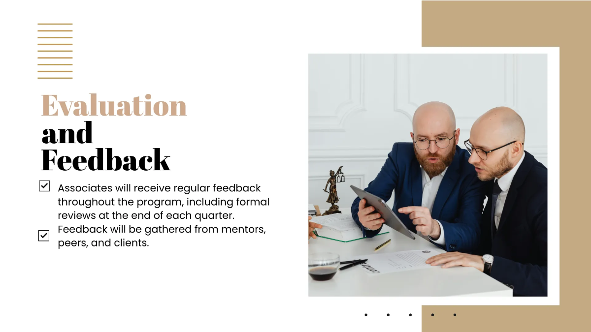 Free Law Firm Training Presentation Template to Edit Online