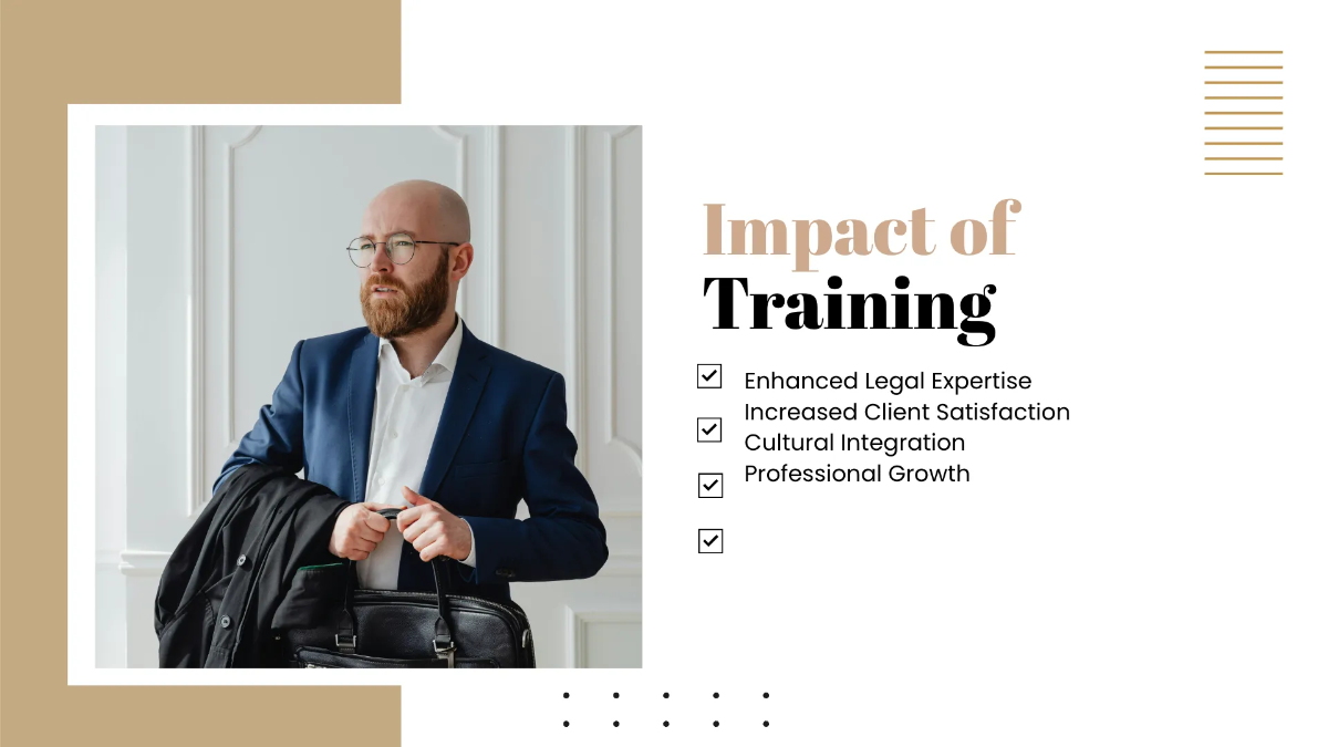 Free Law Firm Training Presentation Template to Edit Online