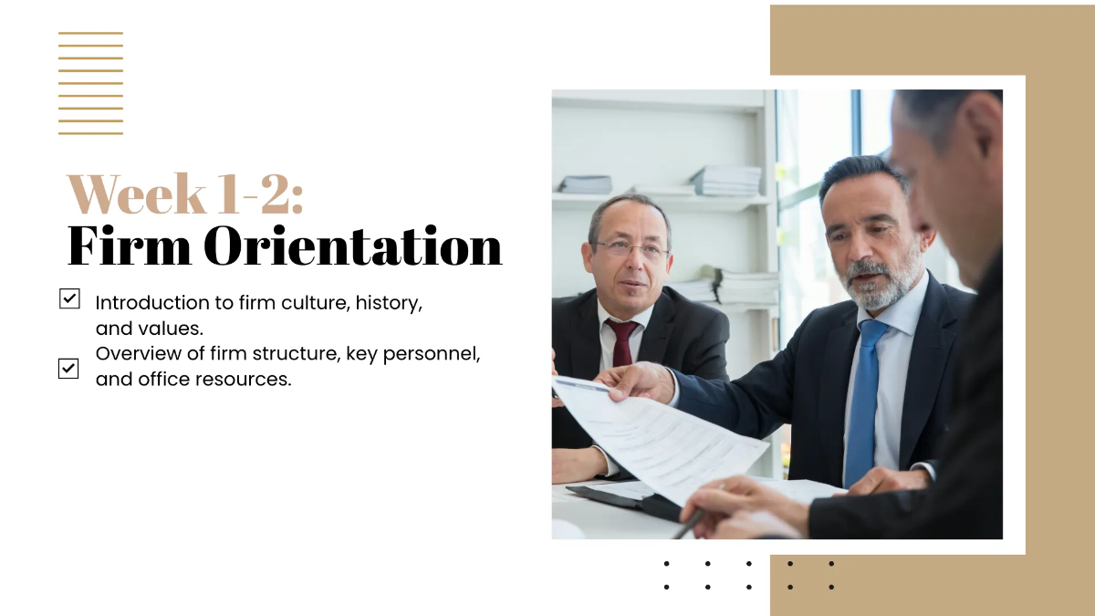 Free Law Firm Training Presentation Template to Edit Online