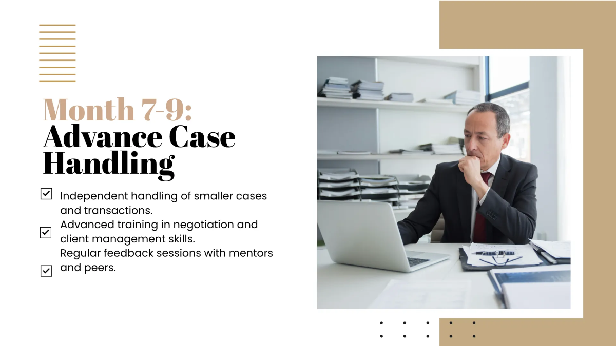 Free Law Firm Training Presentation Template to Edit Online