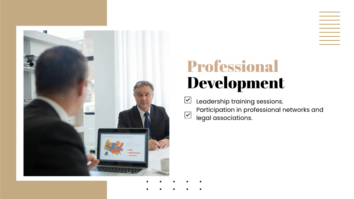 Free Law Firm Training Presentation Template to Edit Online