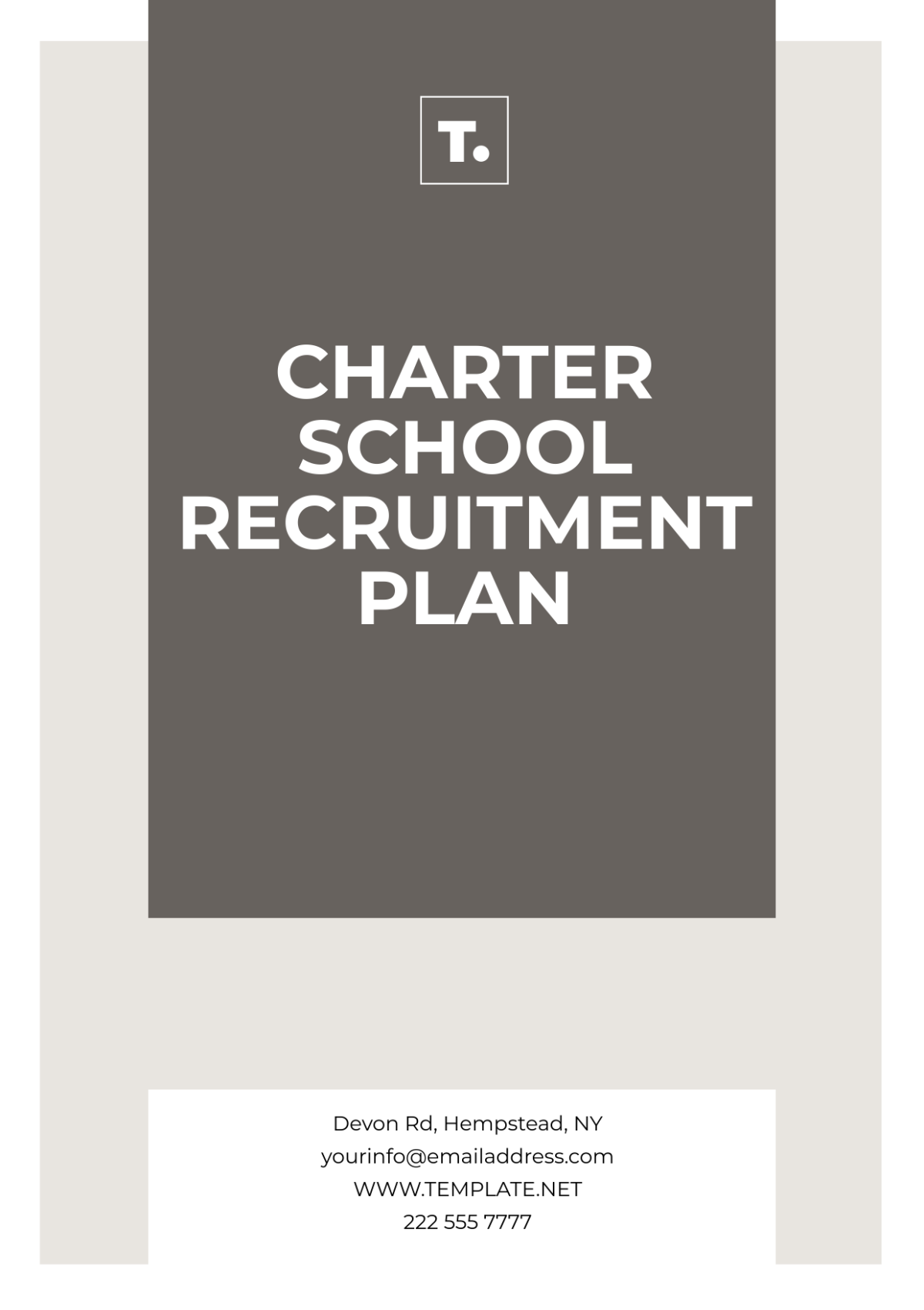 Charter School Recruitment Plan Template - Edit Online & Download