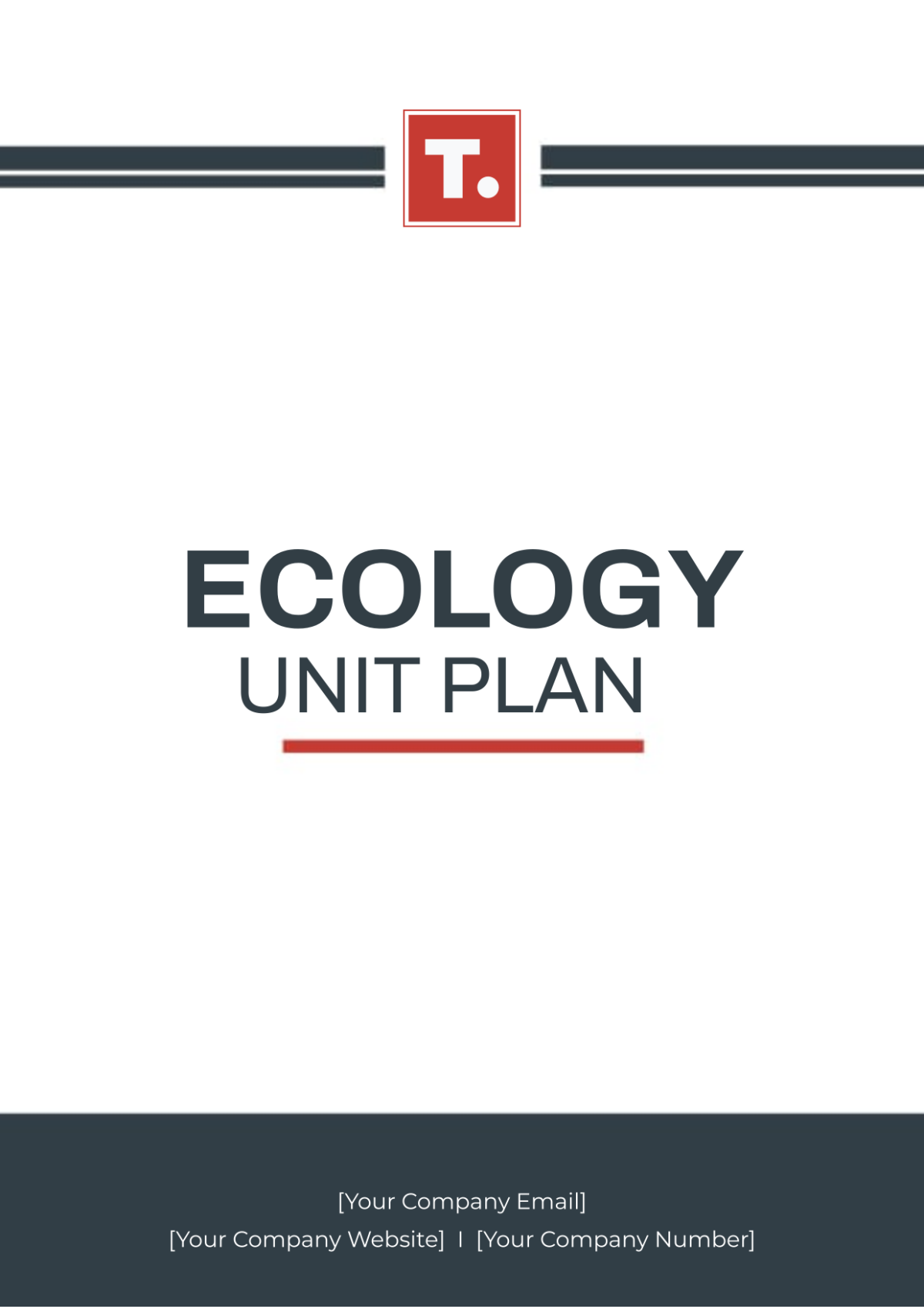 Ecology Unit Plan Template - Edit Online & Download