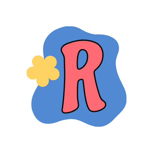 R Alphabet Element