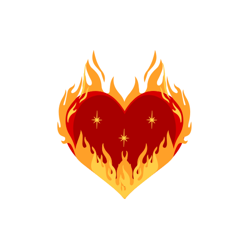 Heart Flame Element
