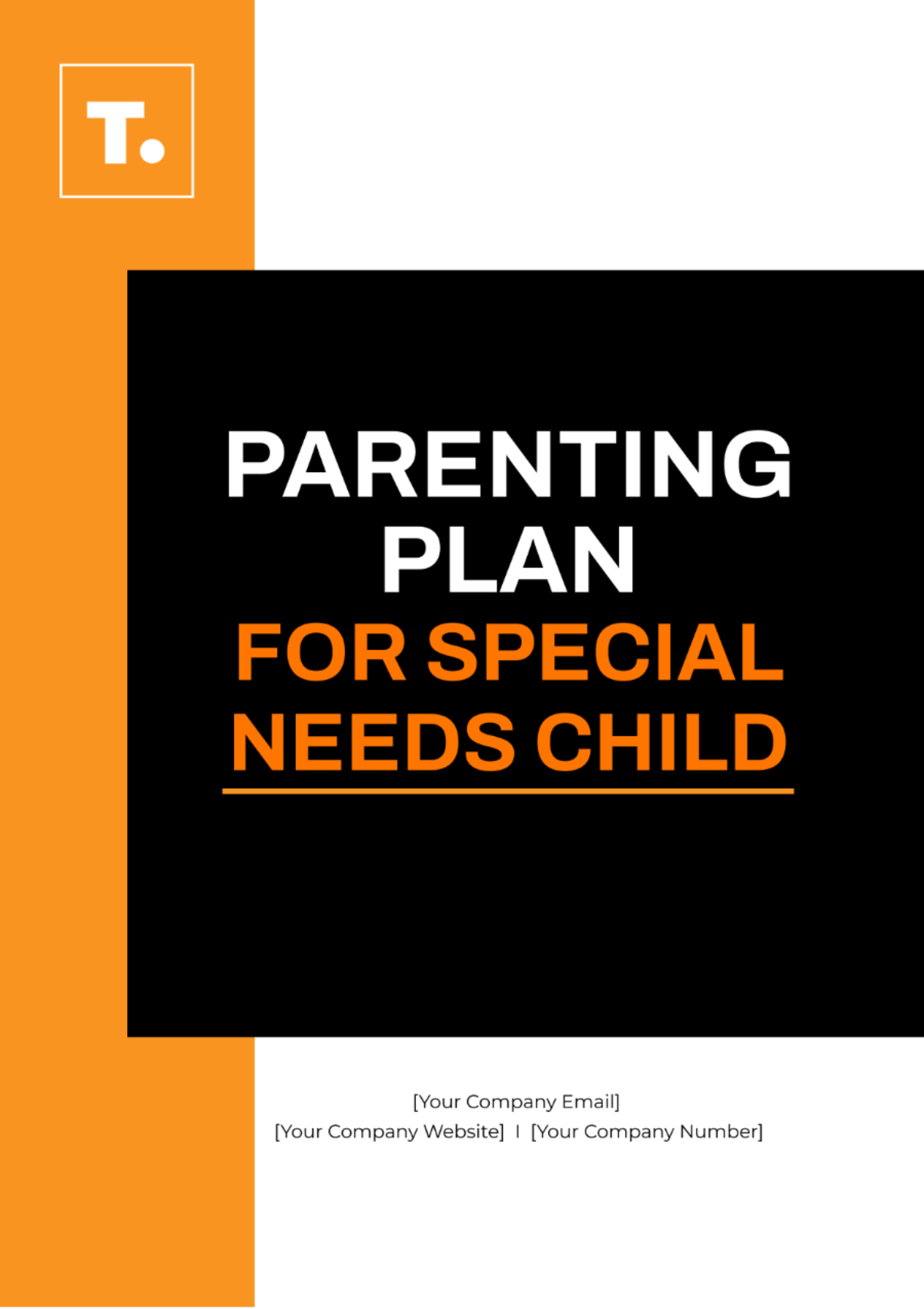 Parenting Plan For Special Needs Child Template - Edit Online & Download