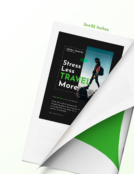 Printable Travel Magazine Ads Template InDesign Word Apple Pages Printable Travel Magazine Ads Template InDesign Word Apple Pages