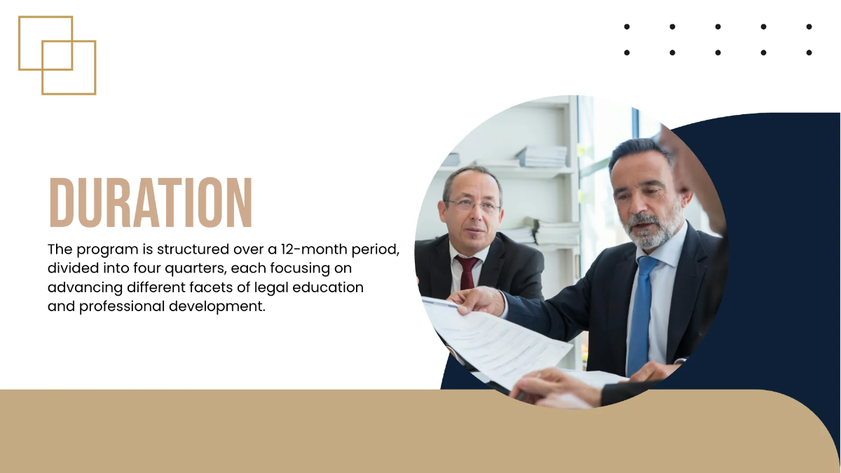 Free Law Firm Legal Education Presentation Template to Edit Online
