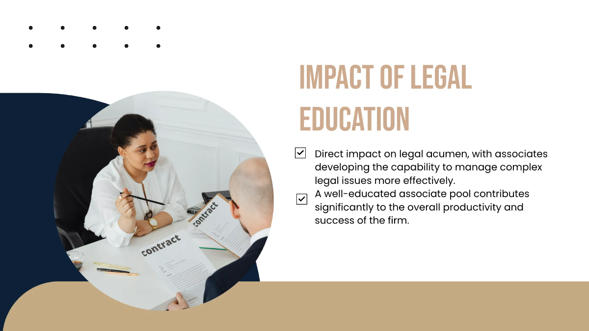 Free Law Firm Legal Education Presentation Template to Edit Online