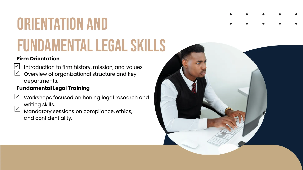 Free Law Firm Legal Education Presentation Template to Edit Online