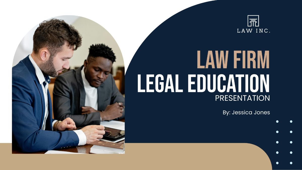 Law Firm Legal Education Presentation
