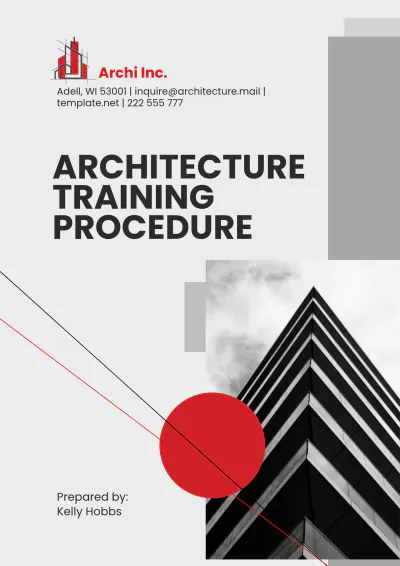 Free Architecture Training Procedure Template to Edit Online