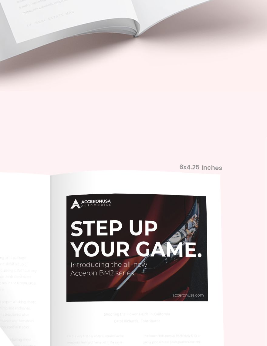 Simple Product Magazine Ads 
