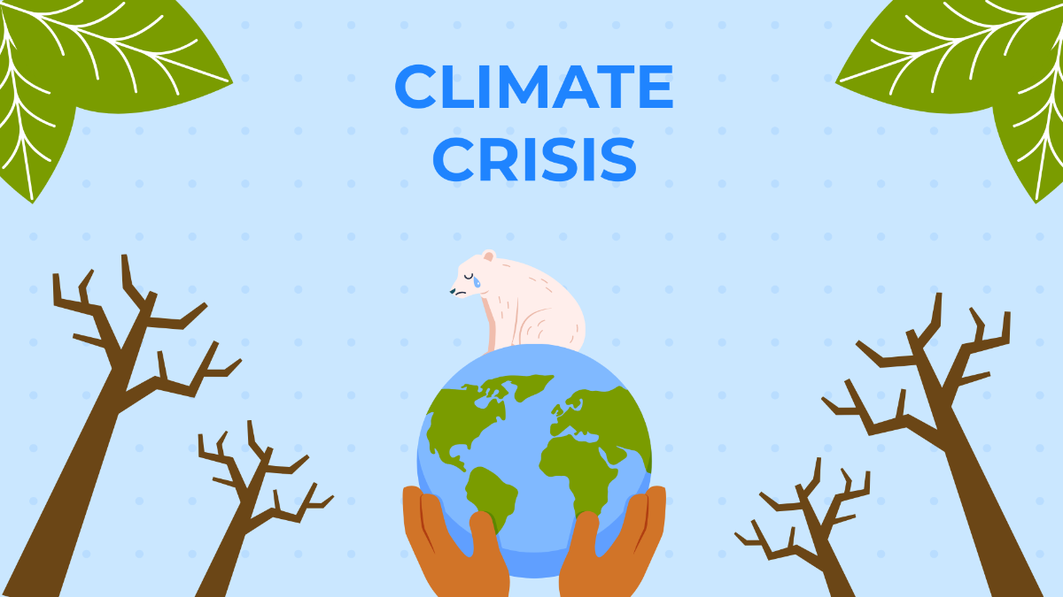 Global Warming Poster Background