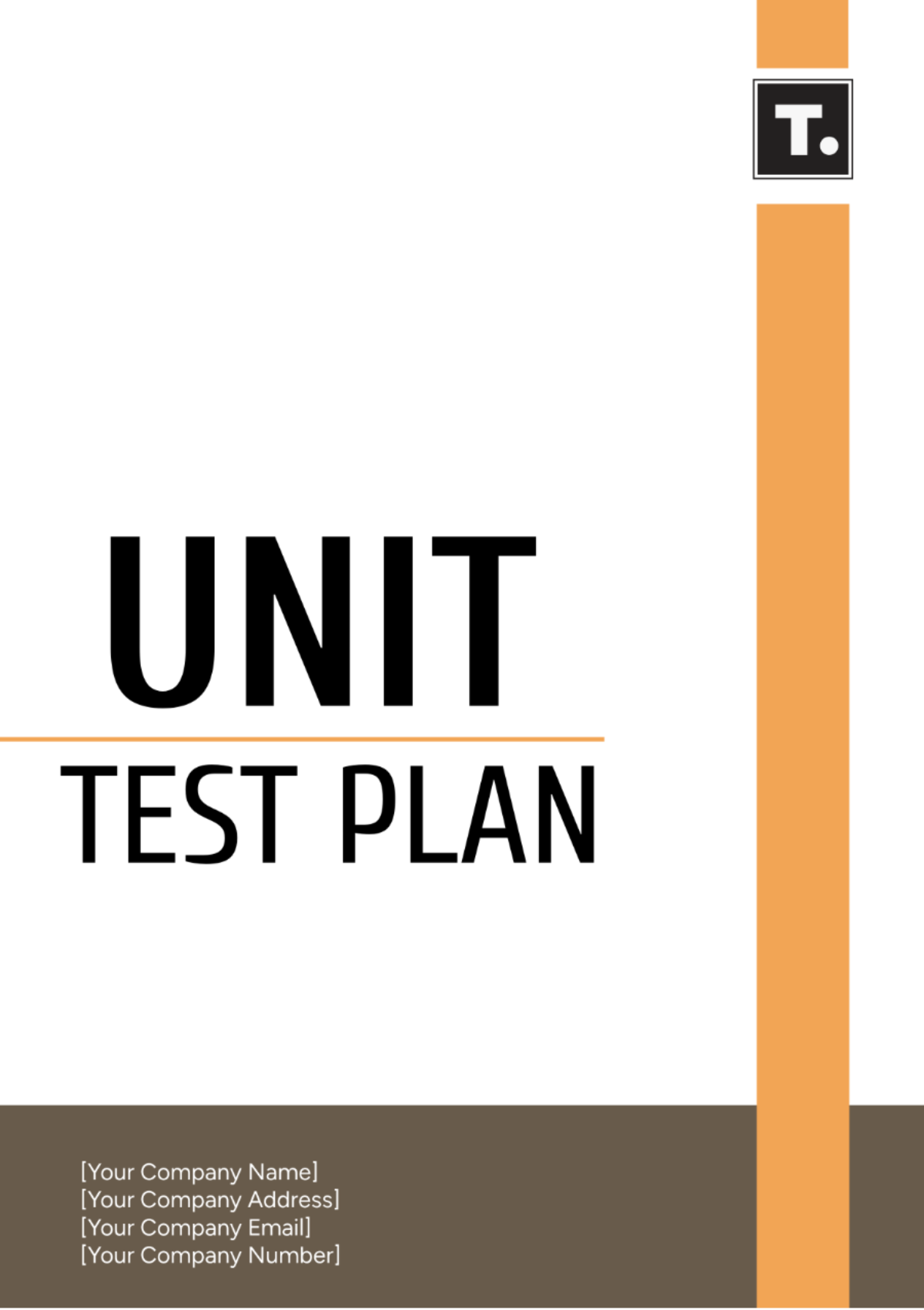 Unit Test Plan Template - Edit Online & Download