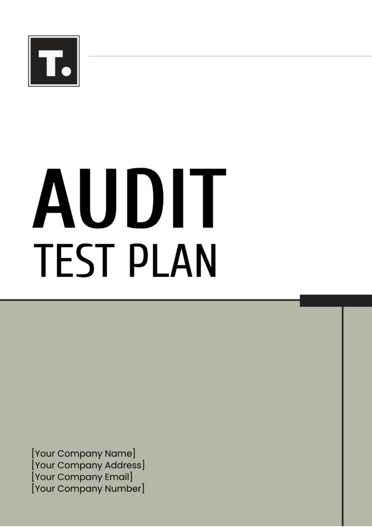 Audit Test Plan Template - Edit Online & Download