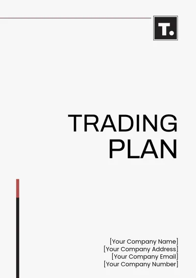 Free Trading Plan Template to Edit Online