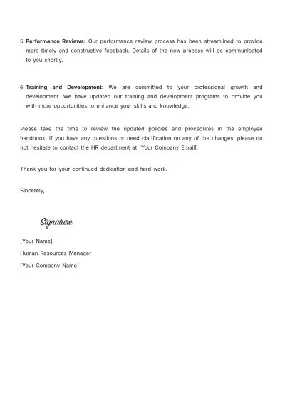 Free Architecture HR Notice Template to Edit Online