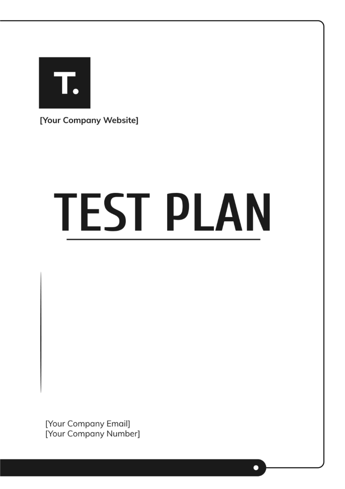 Test Plan Template - Edit Online & Download