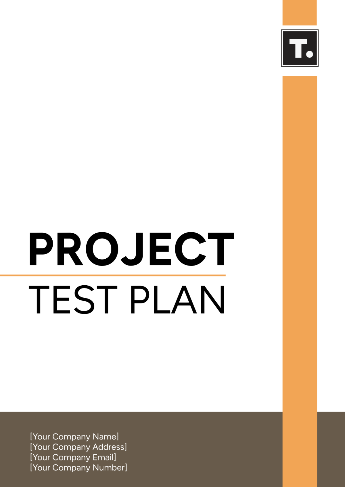 Free Project Test Plan Template - Edit Online & Download | Template.net