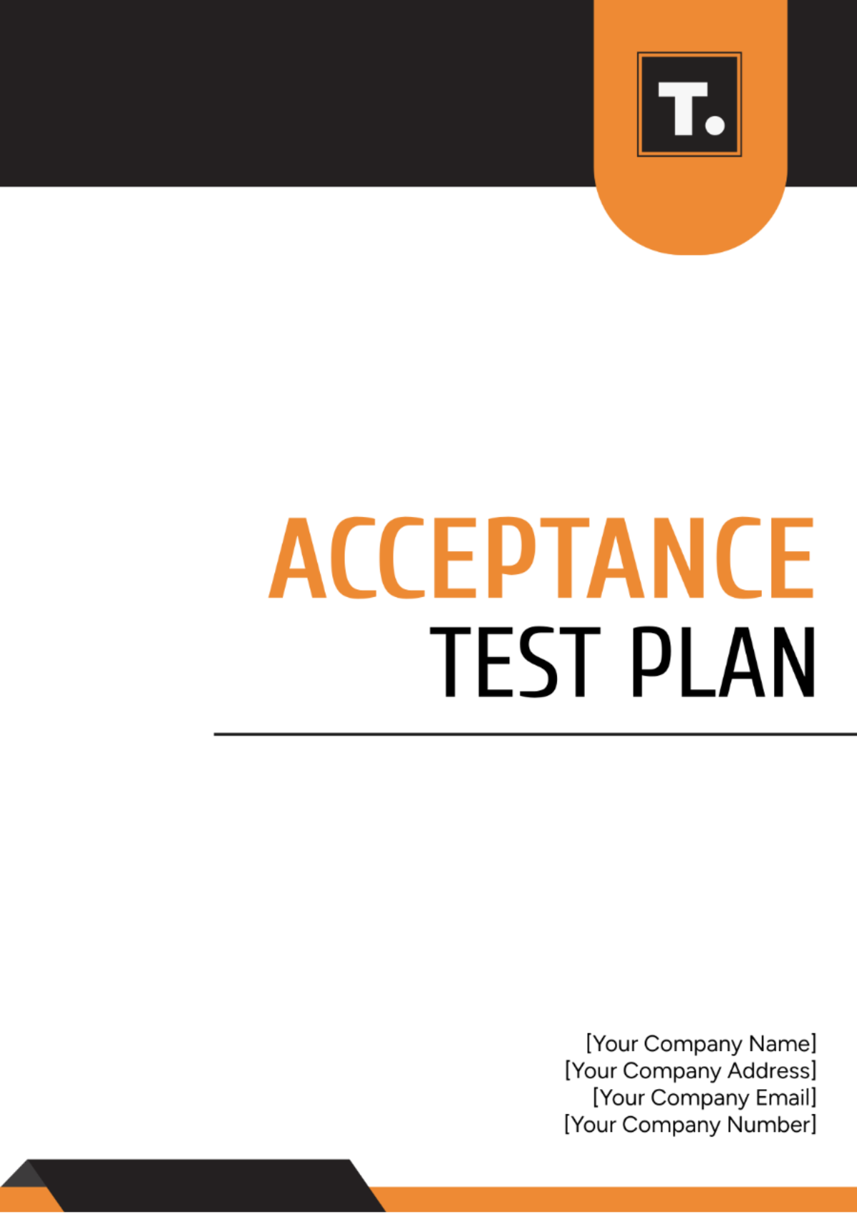 Acceptance Test Plan Template - Edit Online & Download